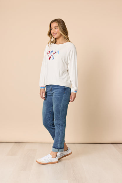 Retro Cuff Jean Denim