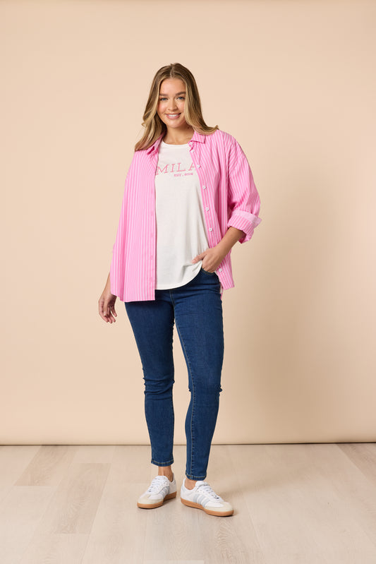 Milan Tee Pink