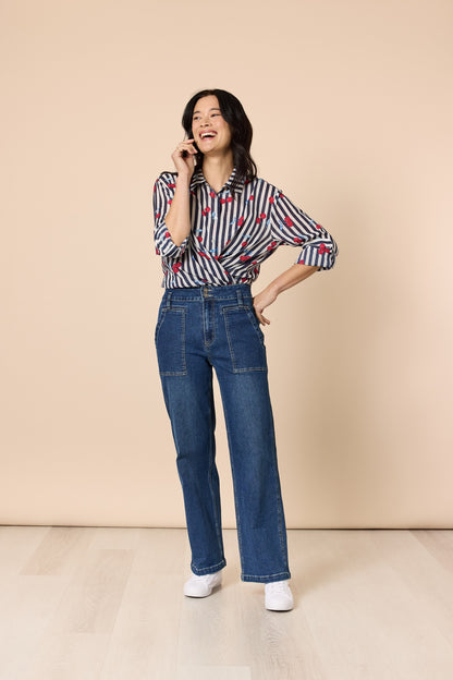 GS Hudson Jean Dark Denim