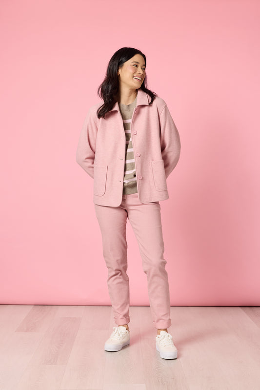 Montana Car Coat Blush