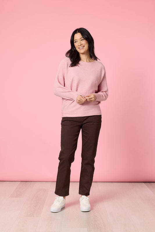 Billie Ribbed Knit Blush