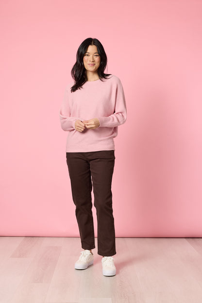 Billie Ribbed Knit Blush