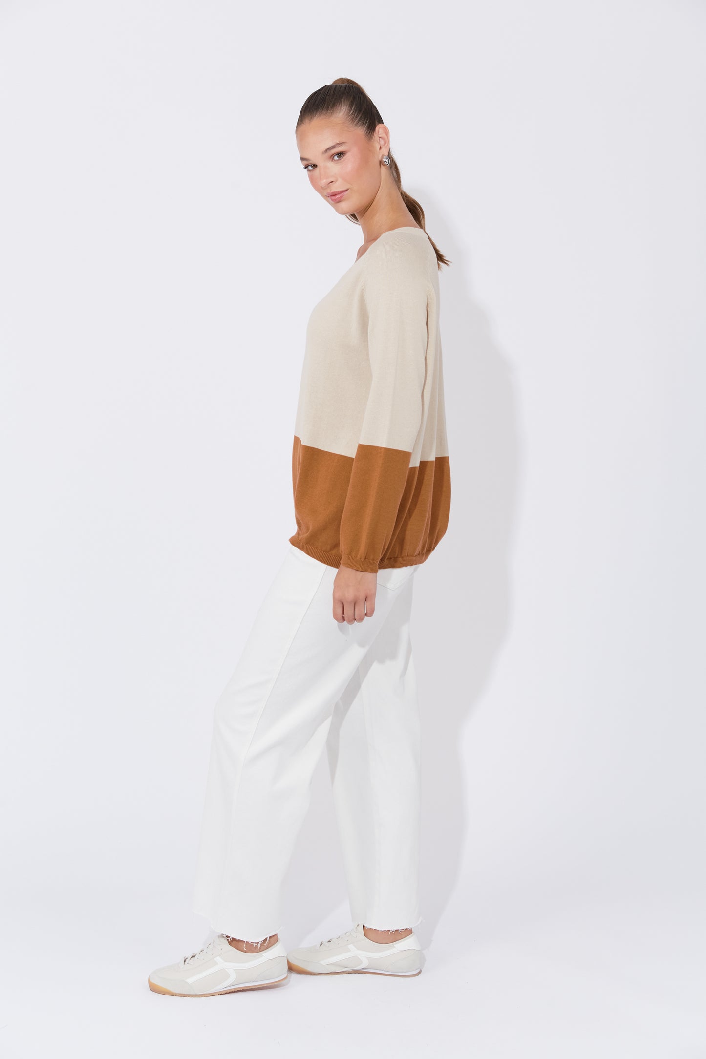 Casablanca Block Knit Sand/Dune