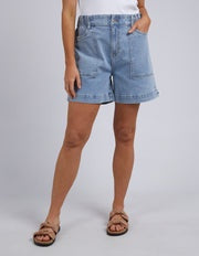 Atlas Long Denim Short