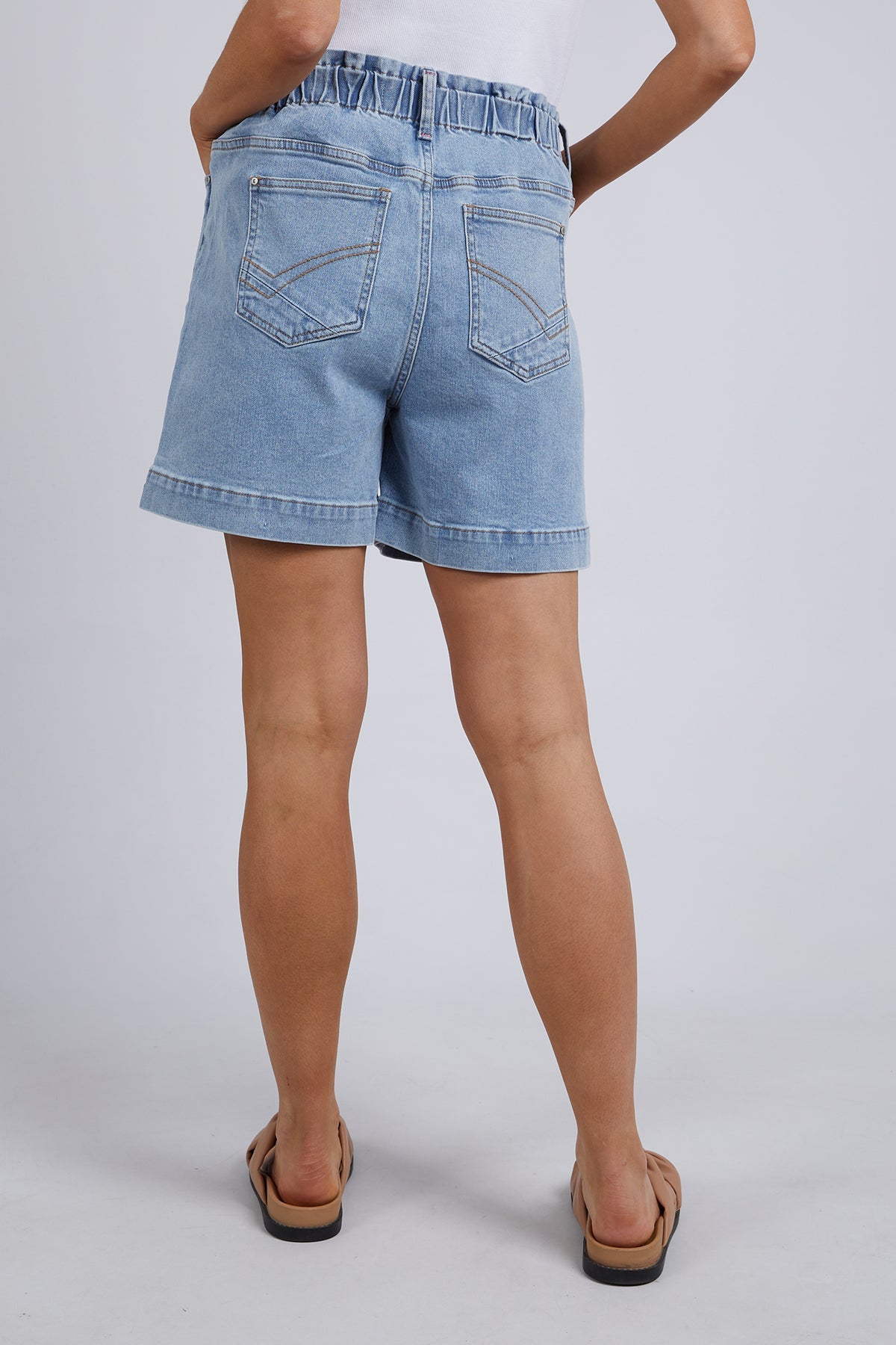 Atlas Long Denim Short