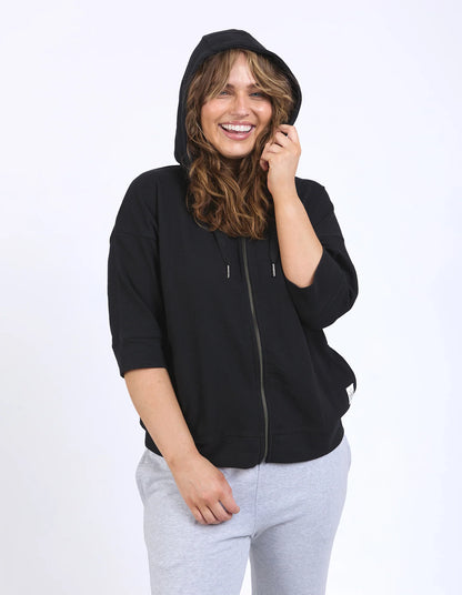 Beachy Hoodie Black