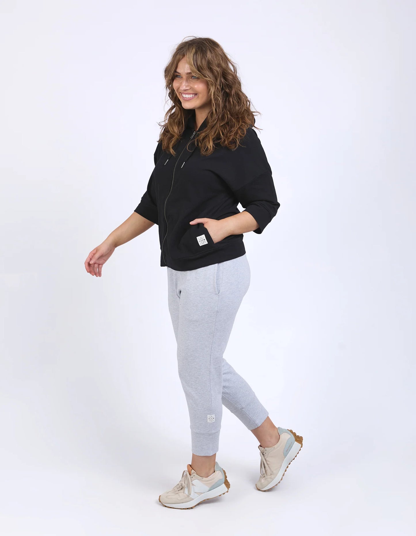 Beachy Hoodie Black