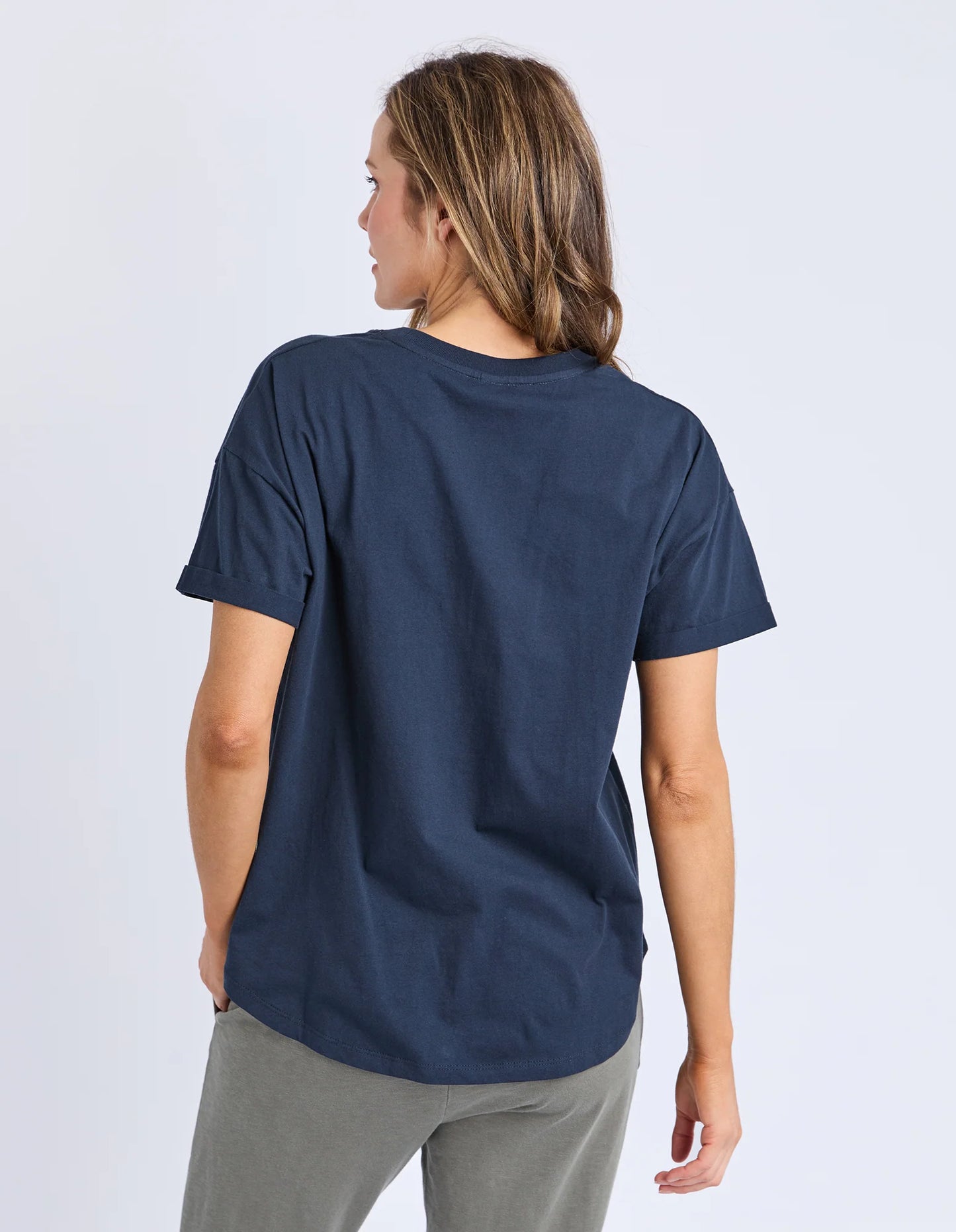 Halli S/S Tee Navy