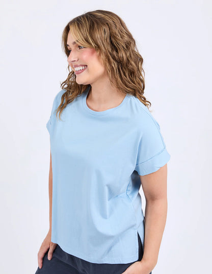Jesse SS Tee Dusk Blue