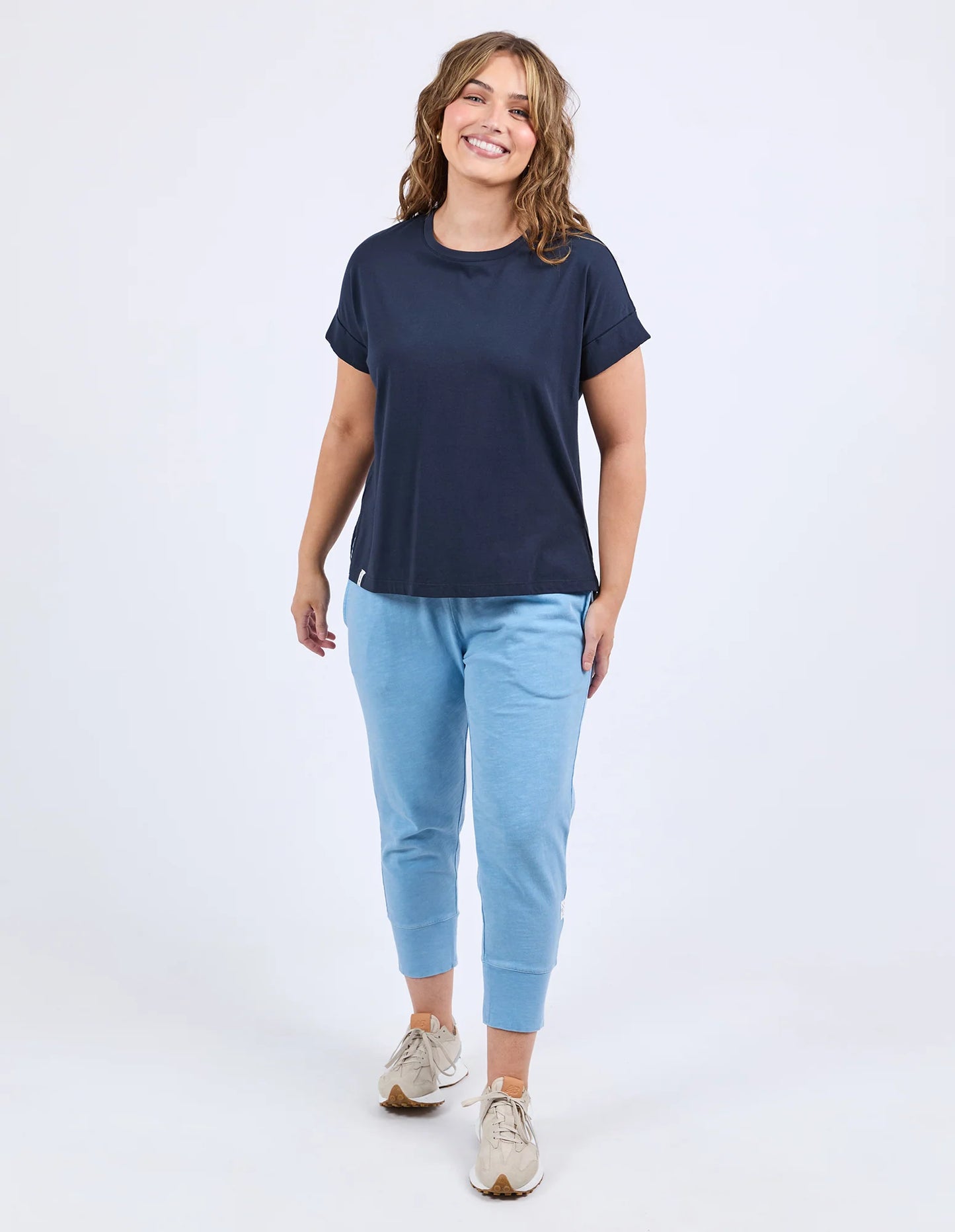 Jesse SS Tee Navy