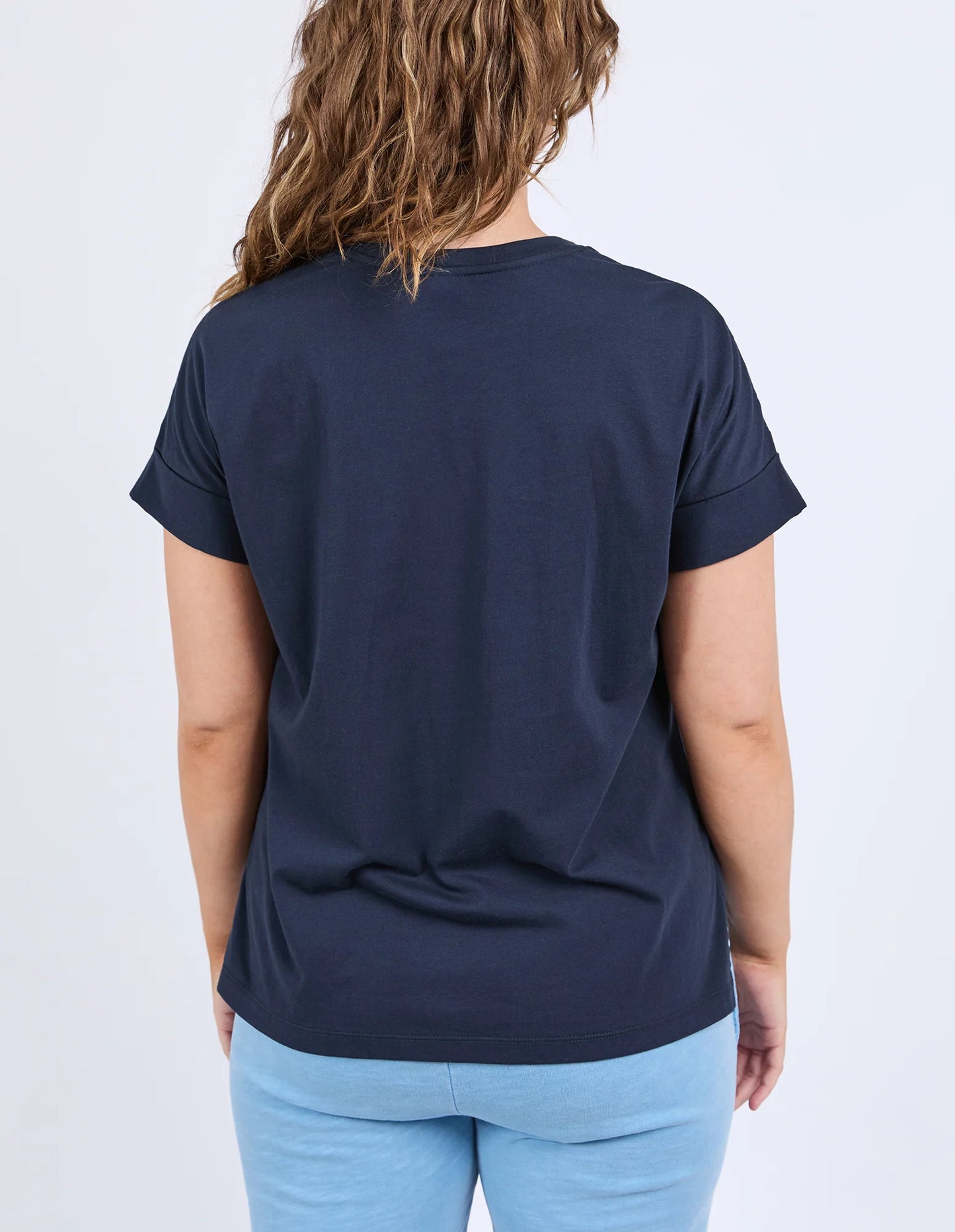 Jesse SS Tee Navy