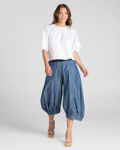 Ava Top White