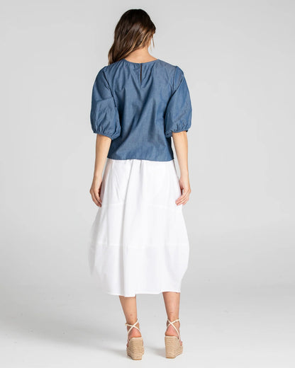 Guru Skirt White