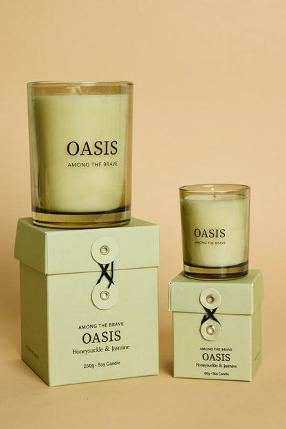 Oasis Honeysuckle + Jasmine 60g Soy Candle