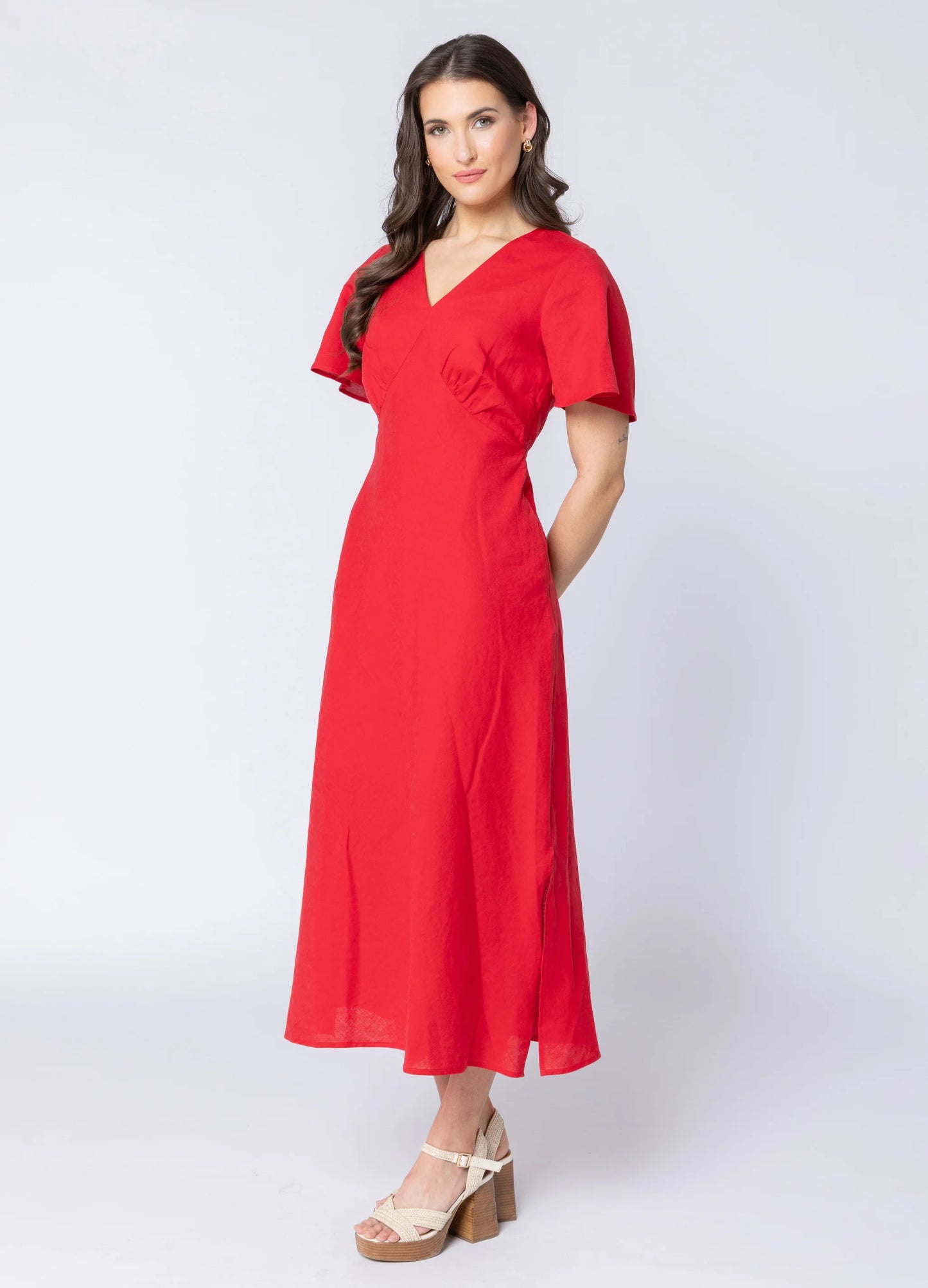 Applause Dress Berry