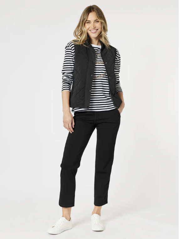 Sport Ponte Pant Black