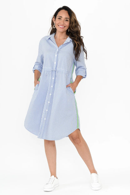 Skyler Dress Blue