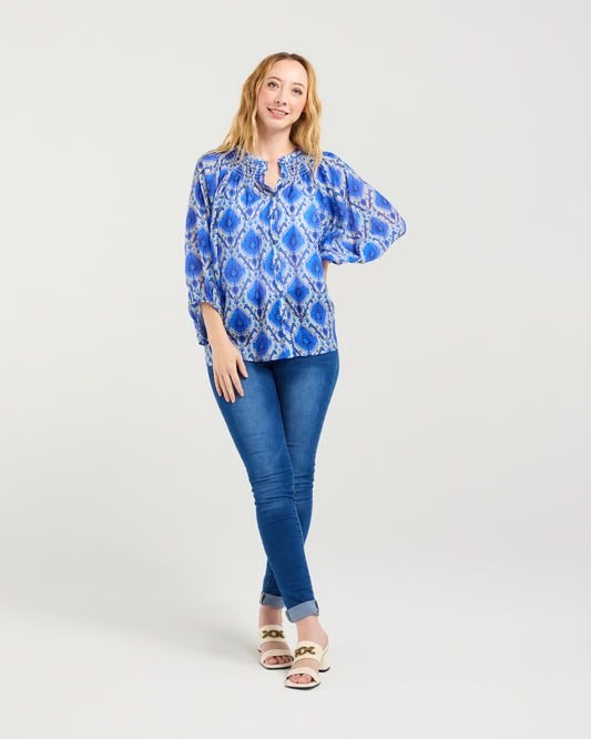 Juniper Top Paisley Painting
