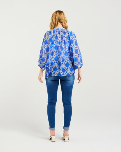 Juniper Top Paisley Painting