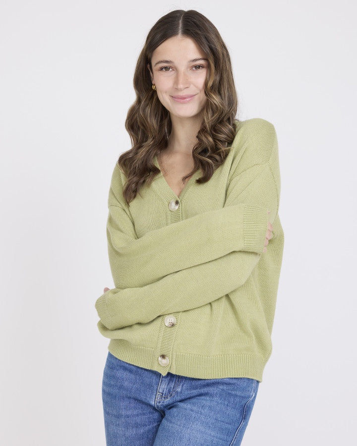 Academy Cardigan Matcha
