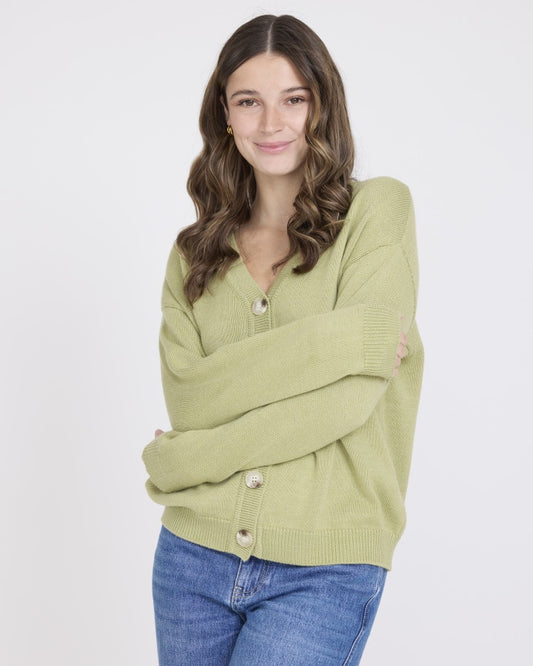 Academy Cardigan Matcha