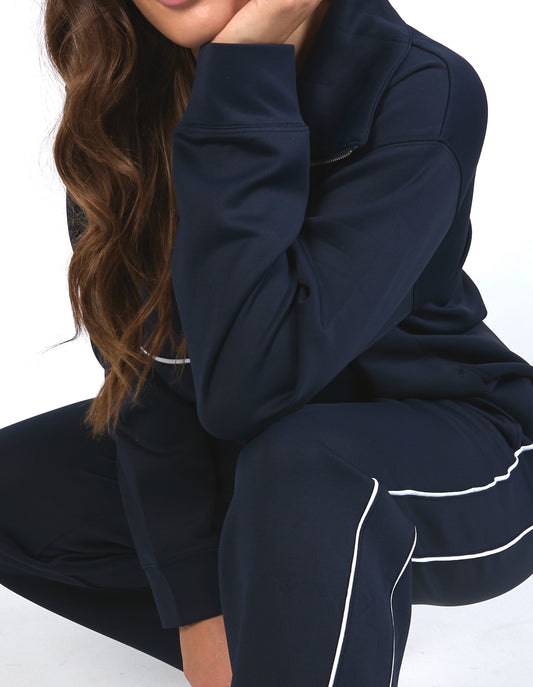 Bonnie Wide Leg Pant Navy