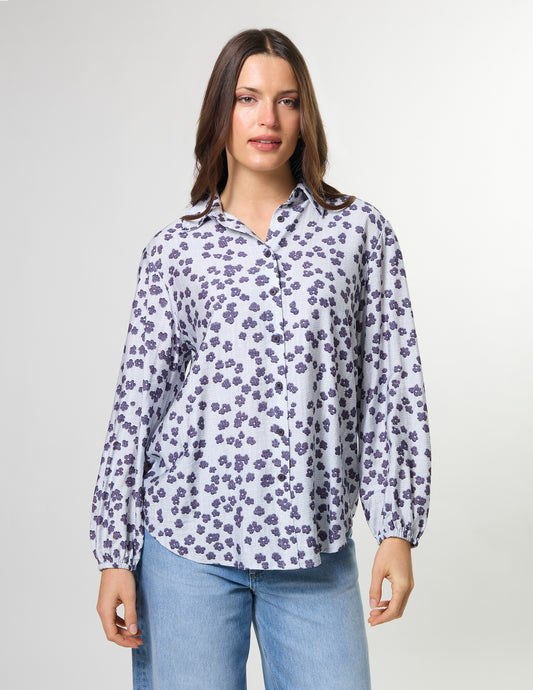 Charlotte Blouse Indigo