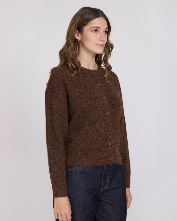Coco Cardigan Chocolate