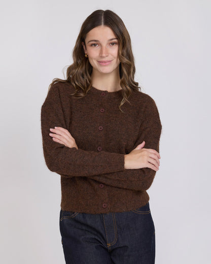 Coco Cardigan Chocolate