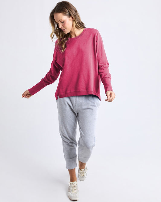 Divine Crew Dark Pink