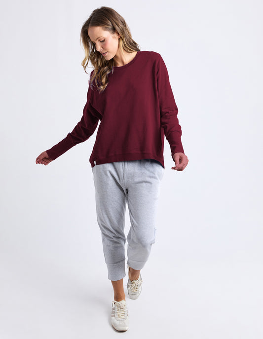 Divine Crew Maroon