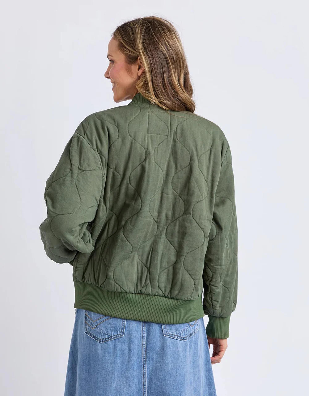 Jean Bomber Jacket