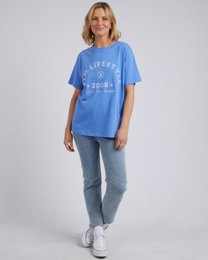Varsity Tee Blue