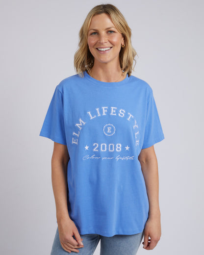 Varsity Tee Blue
