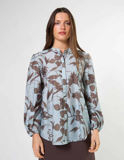 Faye Blouse Twilight Bloom