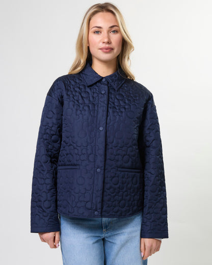 Flowerly Jacket Navy