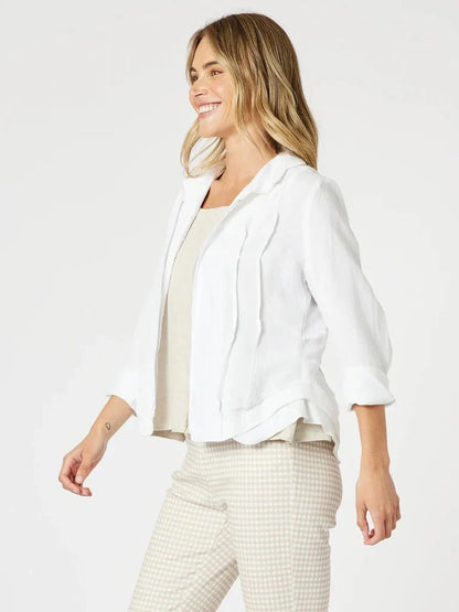 Lino Le Marais Jacket White