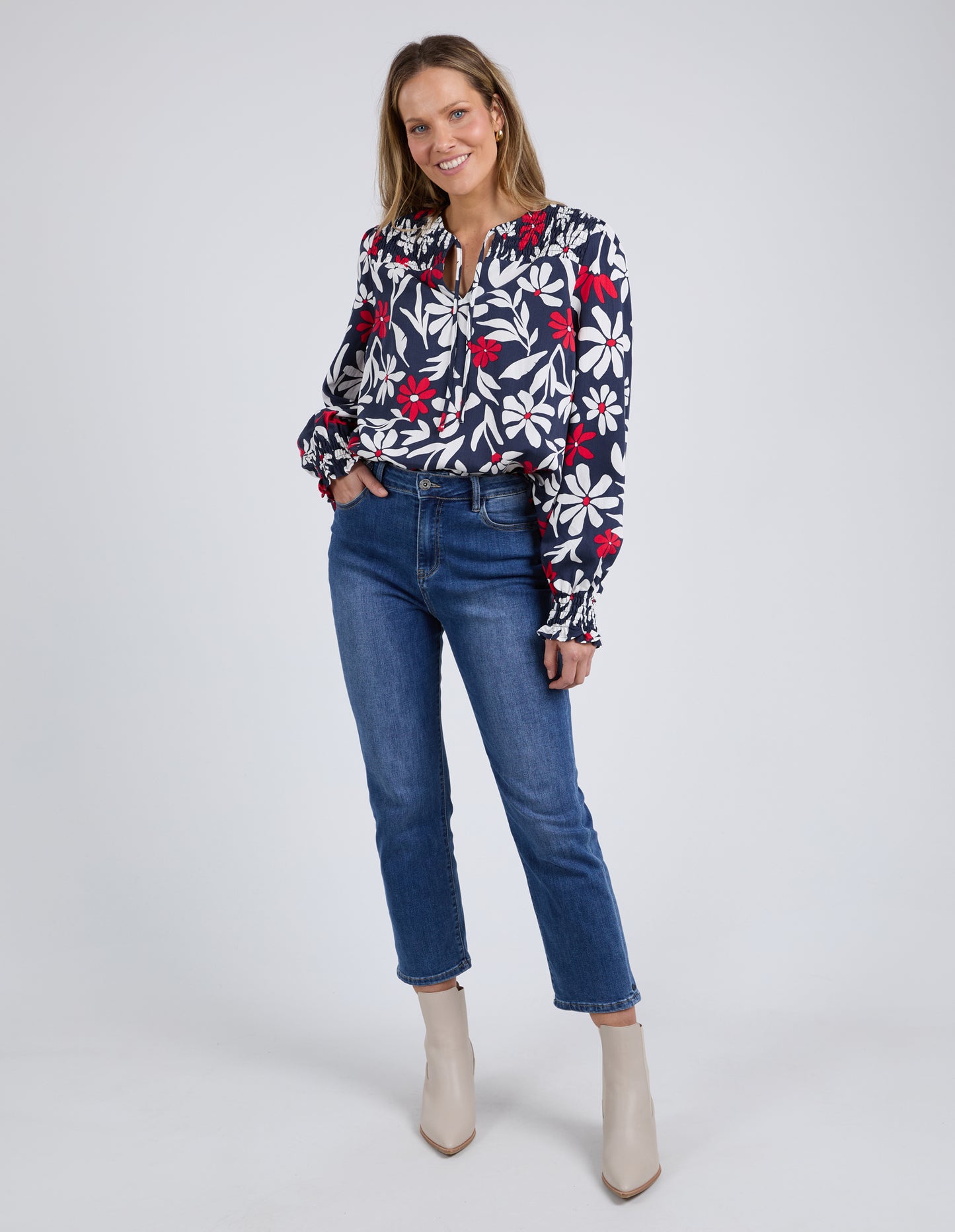 Indie Floral Blouse