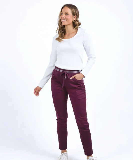 Margo Jogger Maroon
