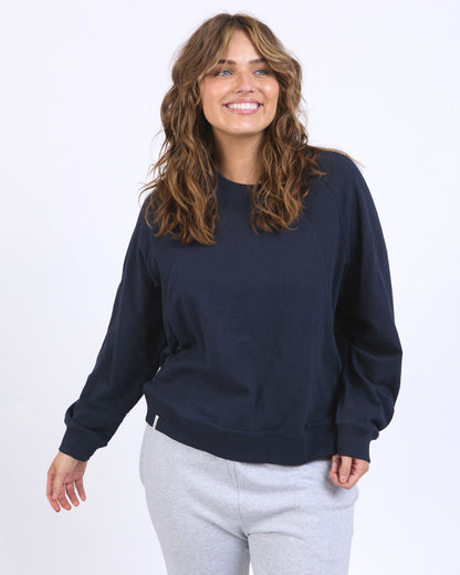 Kinsley L/S Sweat Navy