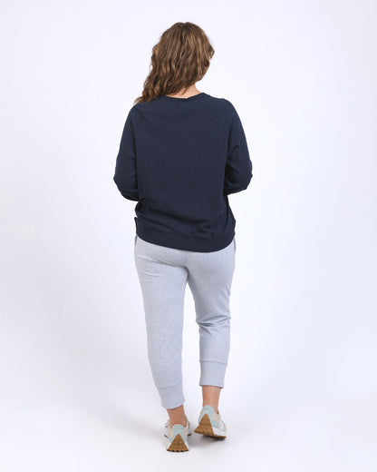 Kinsley L/S Sweat Navy