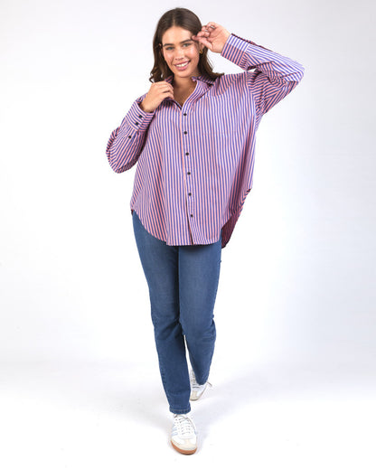 LILA STRIPE SHIRT