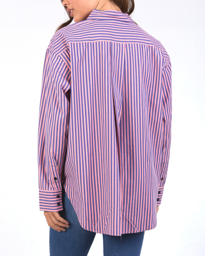 LILA STRIPE SHIRT