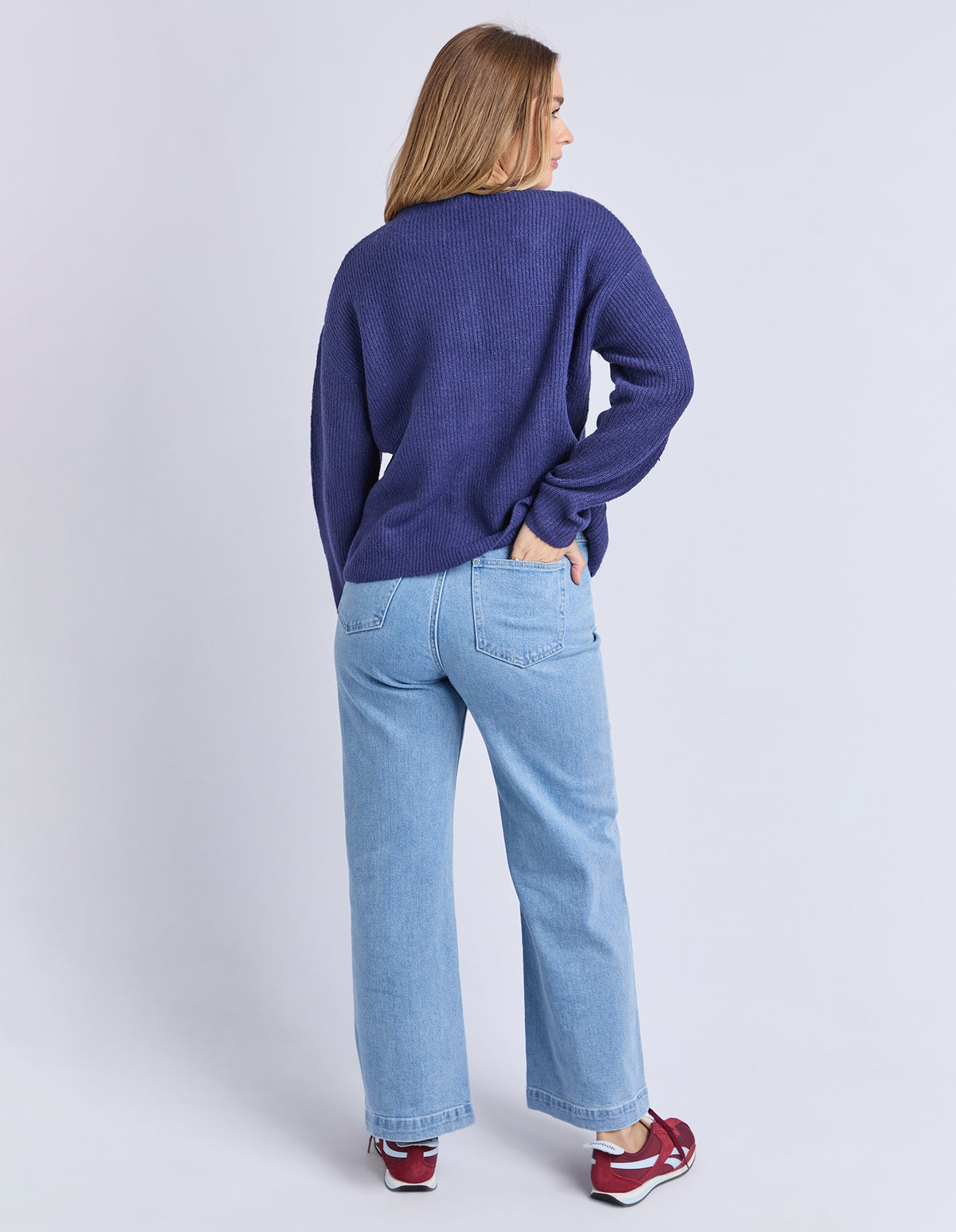 Murphy Knit Cardi Indigo