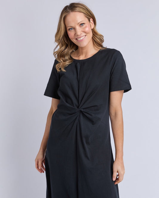 Twister Dress Black