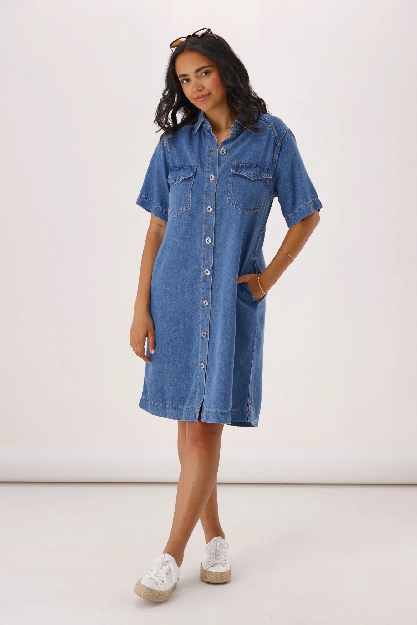 Cora Denim Dress