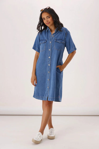 Cora Denim Dress