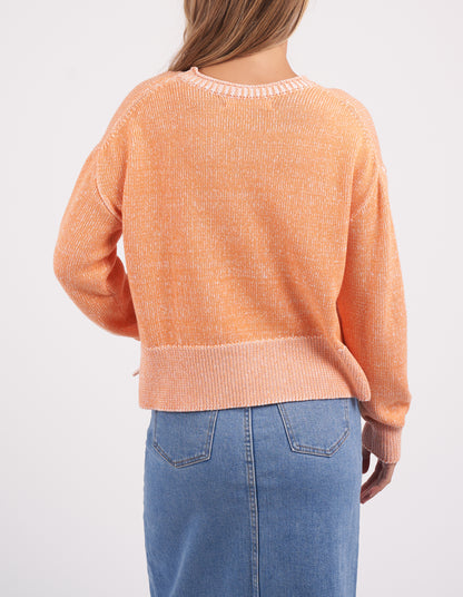 Wrenley Knit Tangerine